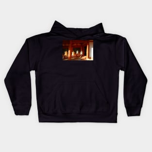 Lantern Shrine Kids Hoodie